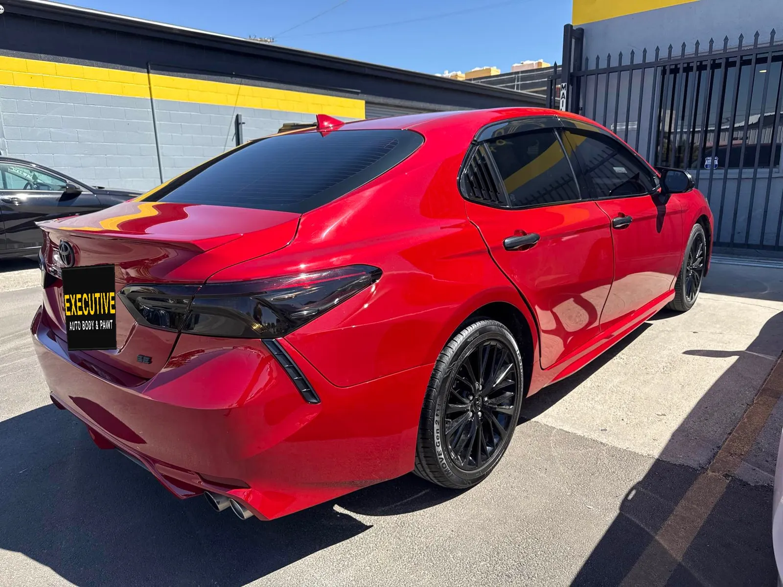 2019 Toyota Camry SE, completed repair, Executive Auto Body