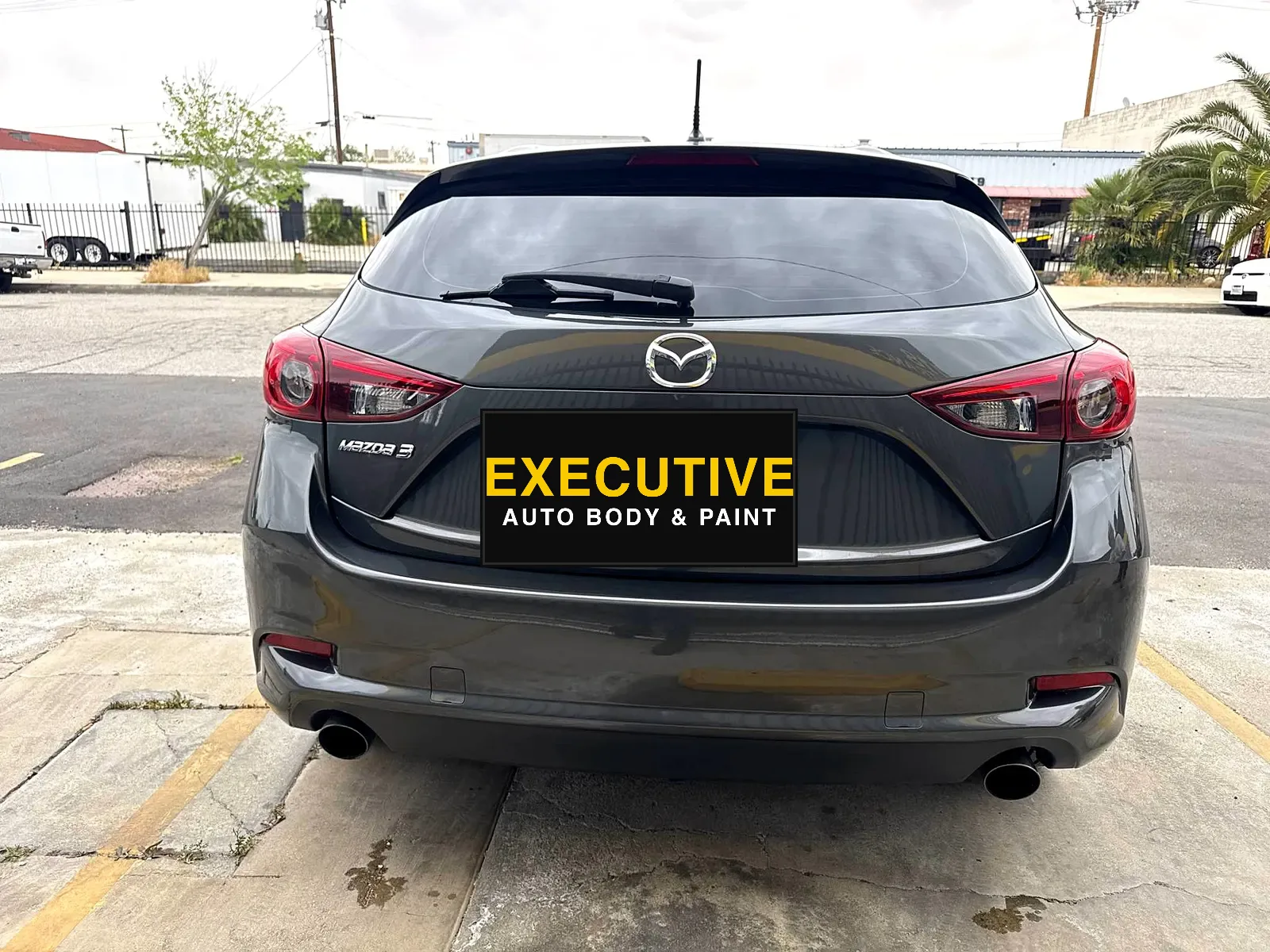 2017 Mazda 3, completed repair, Executive Auto Body