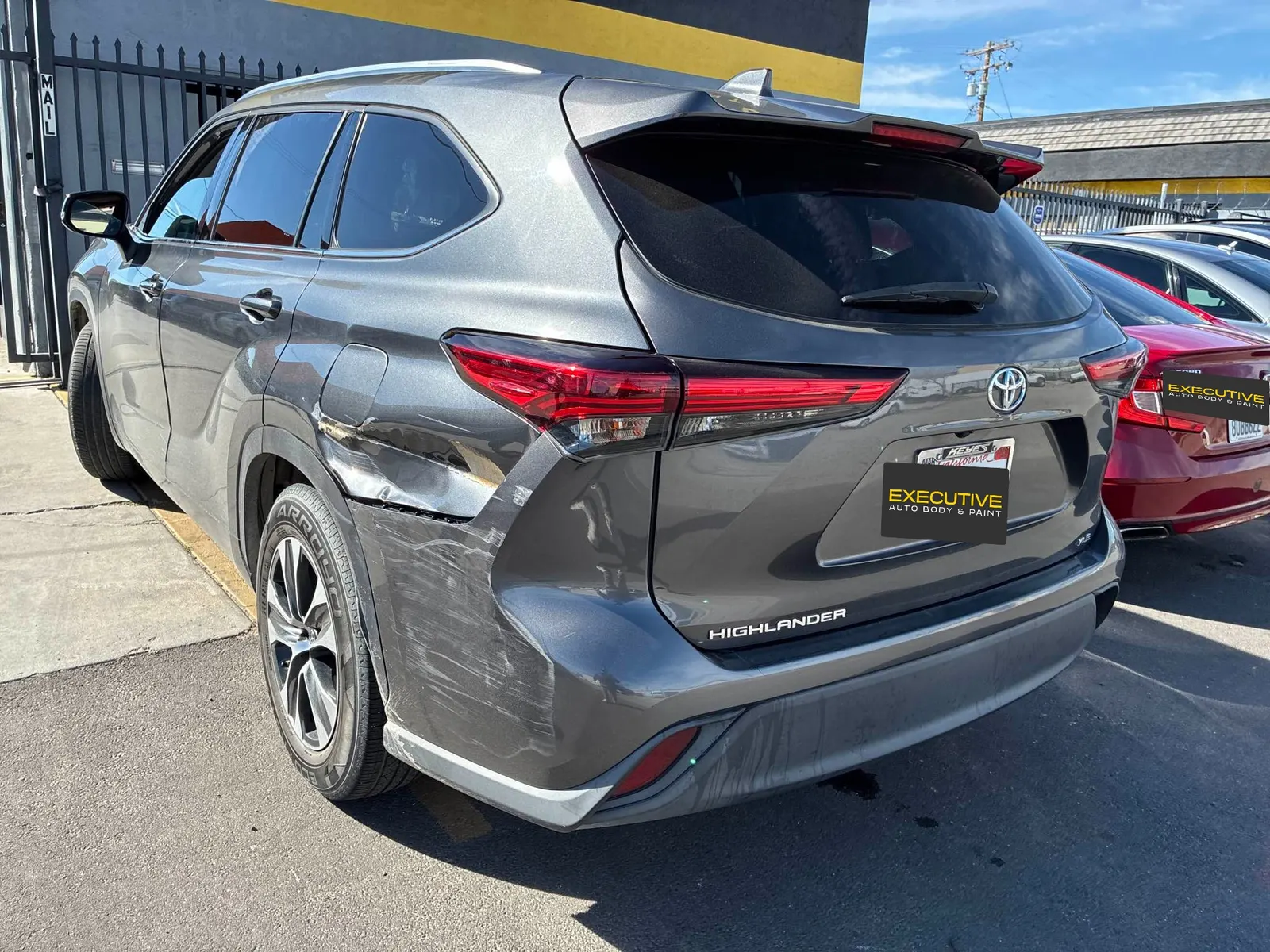 2020 Toyota Highlander, before